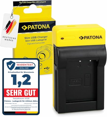 PATONA Slim Caricatore per NP-BX1 NPBX1 BX1 Batterie Compatibile con