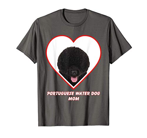 Portuguese Water Dog Dog Mom T-Shirt