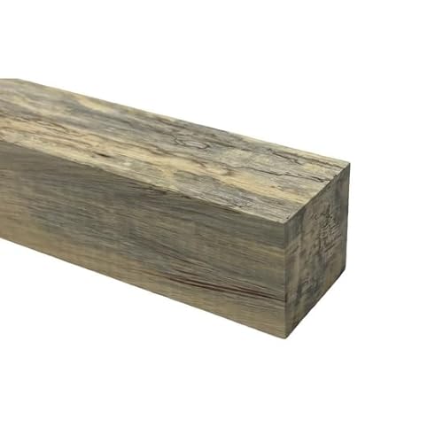 Exotic Wood Zone Tamarind Wood Turning Blank, Kiln Dried Hardwood for Eco-Friendly Woodworking, Woodturning, Lathe Projects, Sustainable Wood for Woodcraft & DIY Projects (1.5" x 1.5" x 12")