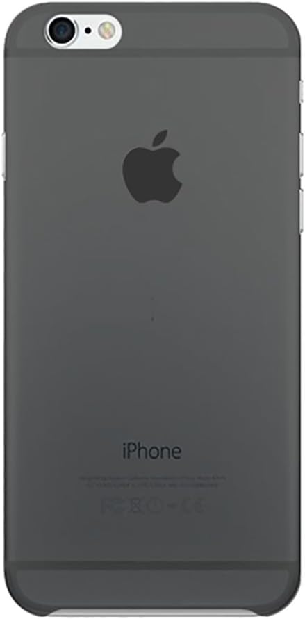 The Folie CB6 Semi-Transparent Back Cover for iPhone 6 and 6S (Black)