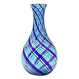 Jarrón Ampoule Blue Cannes- Original Glass Murano OMG