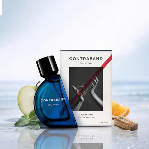 Image of Contraband Eau De Parfum - You Again | Aquatic, Musk and Amber Fragrance Notes | Aquatic Fresh & Long Lasting Spray Perfume For Men & Women | 50 ml