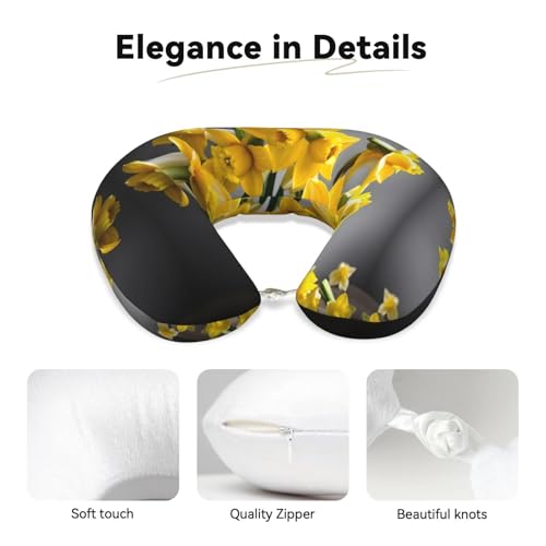 Almohada cervical espuma viscoelástica U 25 cm miniatura 4