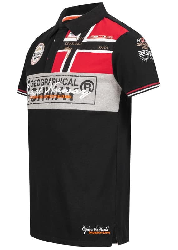 Polo Homme Geographical Norway Kidney casual chic manches courtes