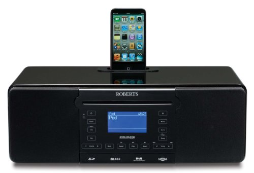 Roberts STREAM63i CD/DAB/FM Internet Sound System with iPod Dock and Record Facility