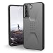Produktbild Urban Armor Gear Civilian Schutzhülle Samsung Galaxy S21+ 5G (6,7") Hülle - (Wireless Charging kompatibles Cover, Sturzfeste Handyhülle, Ultra Slim Bumper) - silber