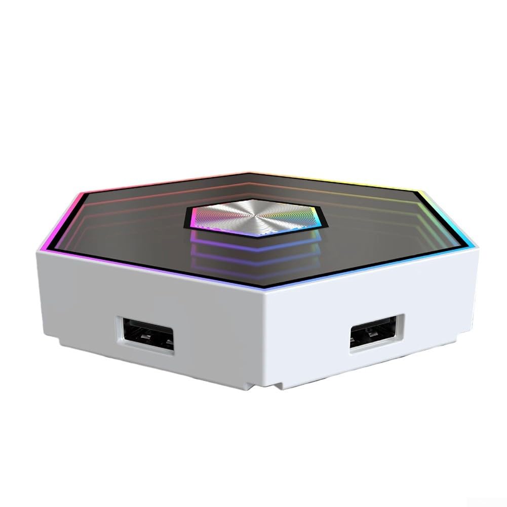 Paneles LED hexagonales RGB para pared modular con música y 16 millones de ajustes de color para cualquier espacio interior (12 piezas)