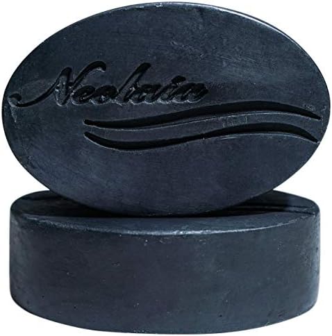 Detox Activated Charcoal Soap for Acne, Blackheads, Eczema, Psoriasis, Shaving – Charcoal & Goat Milk Soap – Luxury Handmade Black Soap with 8 Oils for Face & Body – Natural, Organic, Fast Acting