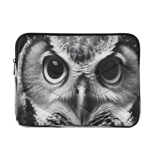 Funda para laptop de 13-14 pulgadas con diseño de búho miniatura 1