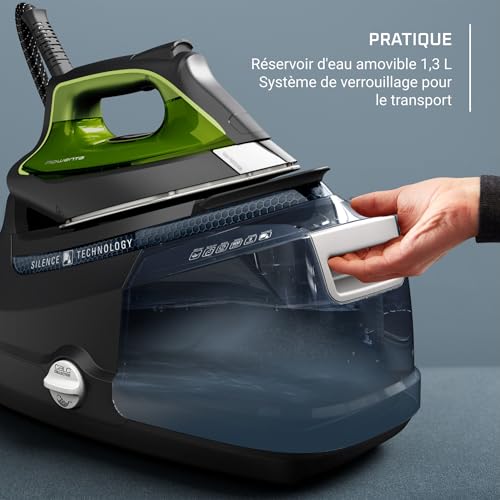 ROWENTA DG9248 Silence Steam Pro Centro DE PLANCHADO 1.3 liters Nero E Grigio - vue 6