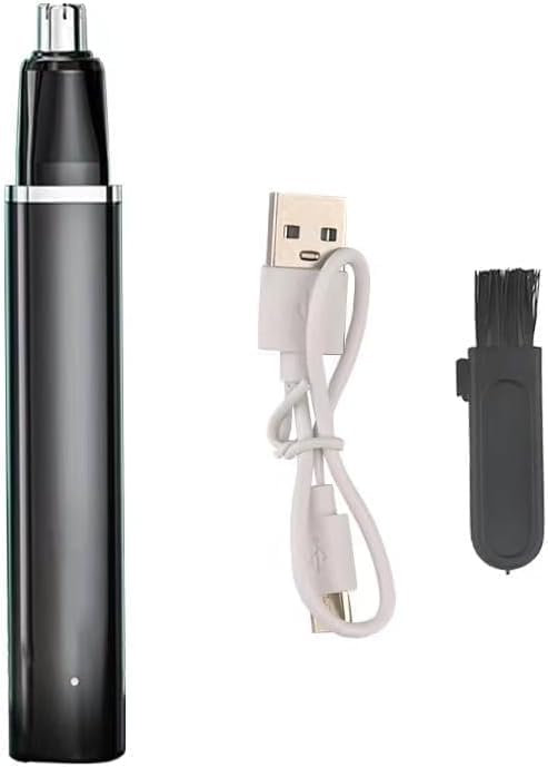 Image of SONORO KATE Waterproof Painless Facial Hair Remover - 3-in-1 Nose Ear & Eyebrow Hair Trimmer for Men & Women - Dual-Edge Blades - Compact Portable Battery-Operated Grooming Tool
