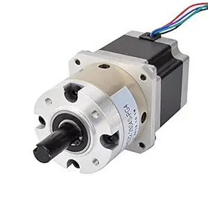 STEPPERONLINE 4:1 Planetary Gearbox Nema 23 Stepper Motor 2.8A for DIY CNC Mill Lathe Router