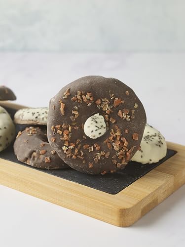 Ruffingtons Dog Doughnuts 4pk - Premium Baked Dog Treats, Crunchy Gourmet Donut Snacks for All Breeds & Sizes, for Dog Lovers - Image 4
