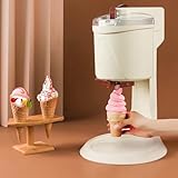 Macchina per gelato, Macchina automatica per servire morbido per casa e caffè, Mini frutta Soft Serve Maker, Macchina per dessert per uso domestico