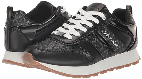 حذاء رياضي كارلا للنساء من كالفن كلاين، اسود 002، مقاس 38 EU