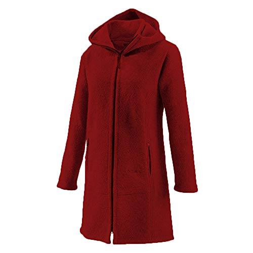 Mufflon Damen Walk-Mantel Jana Schurwolle Ruby Gr. S