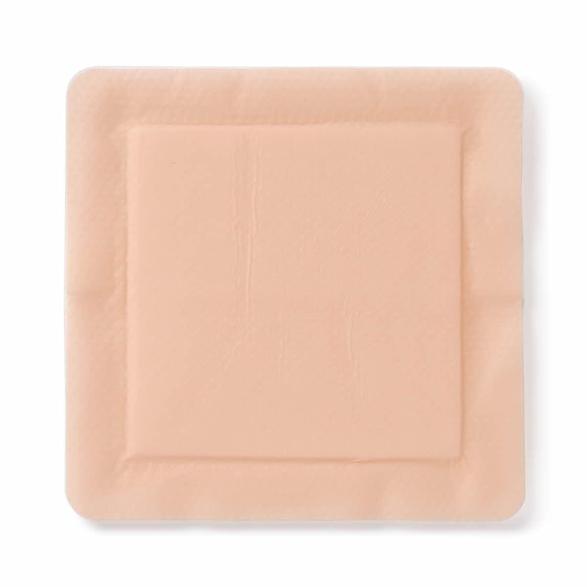 Medline Optifoam Gentle EX Bordered Foam Adhesive Dressing, 6" x 6" Square (10 Count)