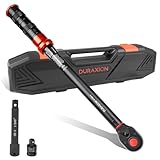 DURAXION 1/2インチ トルクレンチ セット 3点組 トルクレンチ 車 プレセット型 差込角12.7 mm 20-220N.m タイヤ交換 バイク用 自動車 エンジン 作業工具 オートバイ 機械の整備 高精度 正方向±3％ 逆方向±5％ 見やすいダブル目盛り 左右回転 72ギア 5°送り角 快速着脱 小型 手動 機械式 CRV材質ソケット 校正証明書 日本語取扱説明書 収納ケース付き