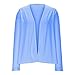Cardigan for Women Trendy Lightweight Soft Thin Long Sleeve Open Front Cardigans Casual Crochet Cute Sweaters Woman Clothing Fashion Blue X-Large