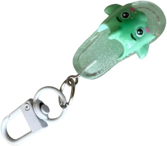 Lovely Sea Animal Shoe Charm Keyring Creative Bag Decoration Resin Design For Bags Gadgets Youth Fashion