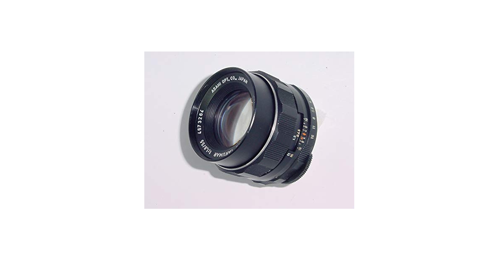 Amazon.com : PENTAX Super-TAKUMAR 55mm F1.8 MF Lens （S/N
