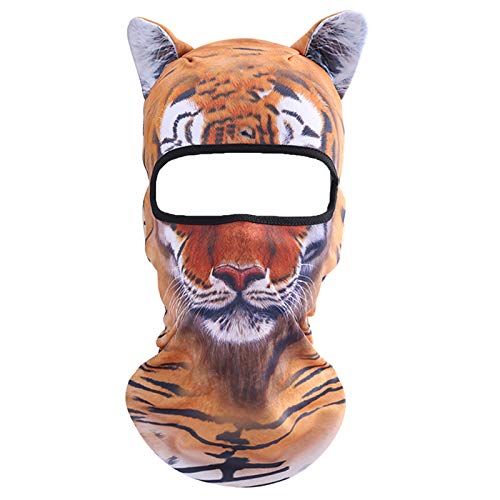 Image of Cat Balaclava,Dog Balaclava,Halloween Hat,Cute Full Face Hood Mask Animal Ski Mask for Hiking Riding Sports Outdoor
