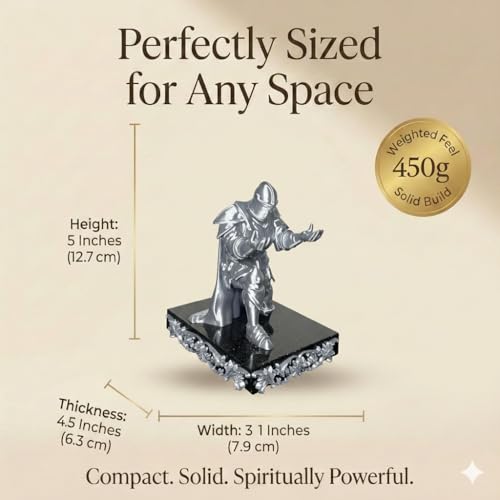 Image of Pen Holder Sculpture Eco PLA Water Resistant Scratch Resistant Desk Organizer 5x4x3 Inches Satin Silk Metallic Finish Armour Decorative Tool Stand (Satin Silver - Pitch Black Marble)