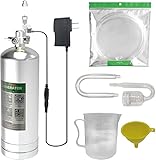 kit completo co2 550cc waterplant Attenzione. Le polveri necessarie per generare gas CO2 non sono incluse! Avrai bisogno di polvere di acido citrico e bicarbonato di sodio