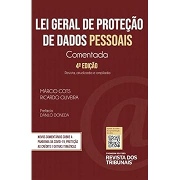 Capa do livro Lei Geral De Proteção De Dados Pessoais Comentada 4º Edição