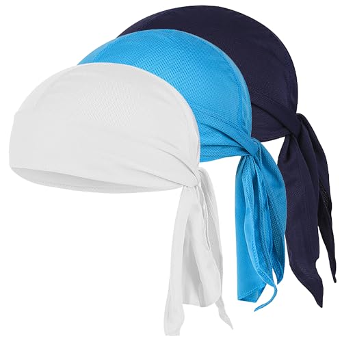 Image of Sweat Wicking Doo Rag - Breathable Cooling Liner for Men and Women