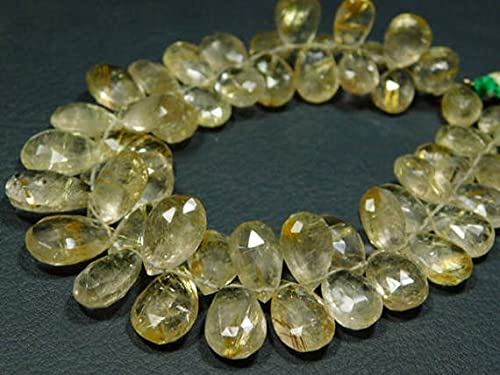 Quartz rutilé doré pour créer vos propres bijoux minéraux personnalisés