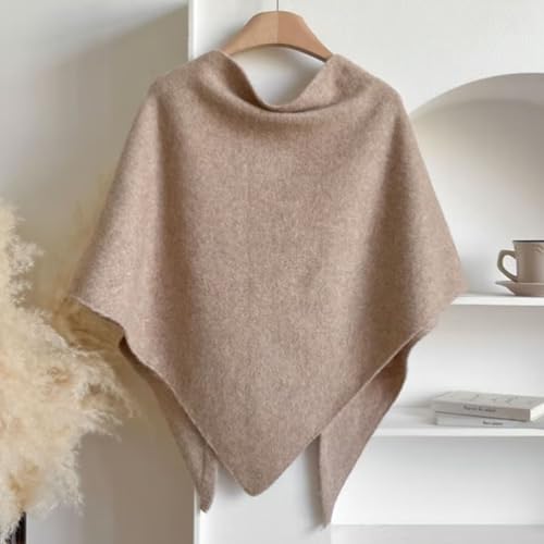 Women's Solid Color Scarf, Women's Solid Color Shawl, Tie up Knotted Design for Fall Winter Air-Conditioned Room2