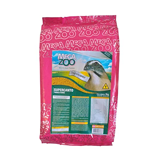 Ração Extrusada Megazoo Trinca-ferro Super Canto - 5kg