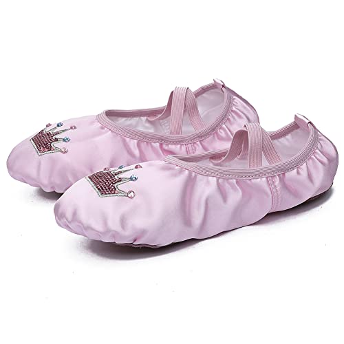 MSMAX Girls Ballet Dance Shoes Gymnastic Slippers for Toddler/Little Kids/Big Kids/Adult3