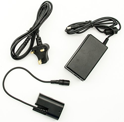 PROtastic Ack E6 (Inc. Dr E6 Acoplador de batería simulada) DSLR AC adaptador para Canon 5D Mk Iii/5D Mk Ii/6D/7D/60D/60Da con chip – ideal para disparos largos como Astro y Timelapse.