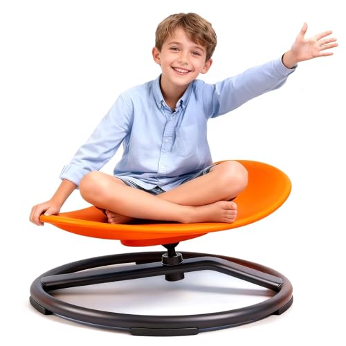 UIIKOLB Autism Kids Swivel Chair,Sensory Spinning Chair...