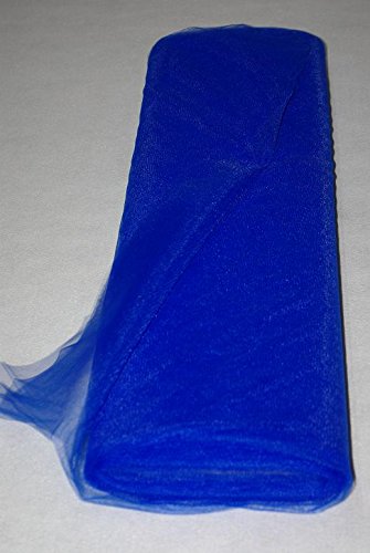generique Tulle Souple Mariage Bleu Roi Grande Largeur 300 cm au Metre Deco Robe Tutu