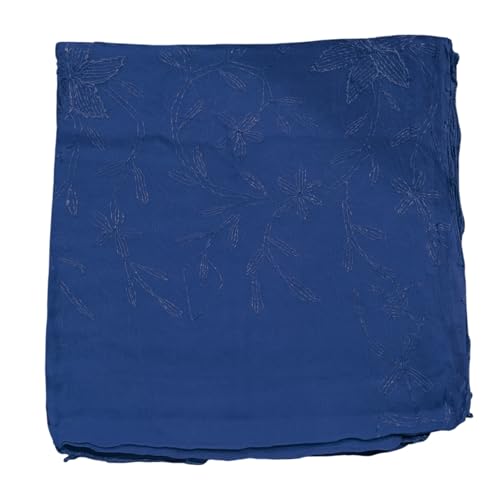 Embroidered Dupatta - Luxurious Handmade Dupatta, Chunni, Scarf, Shawl, Women's Stole - Pure Cotton Ethnic Scarf2