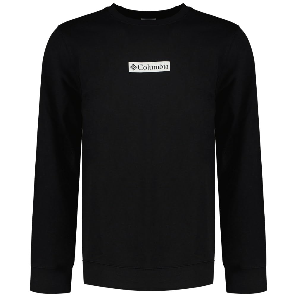 Columbia Men's Trek Crew Sweatshirt Black Small