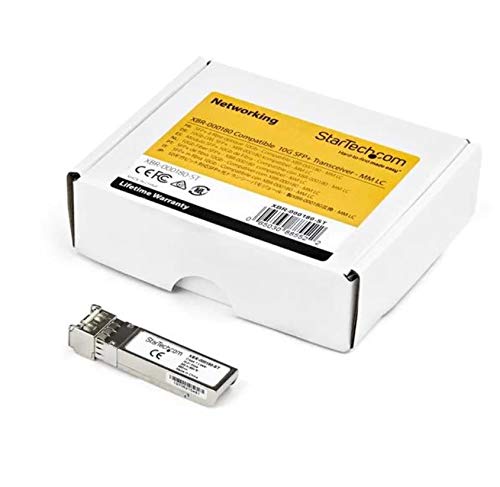 StarTech.com Palo Alto Networks PAN-SFP-PLUS-SR Compatible SFP+ Module, 10GBASE-SR, MMF, 300m (984ft), LC, 850nm, 10G Transceiver - Image 4