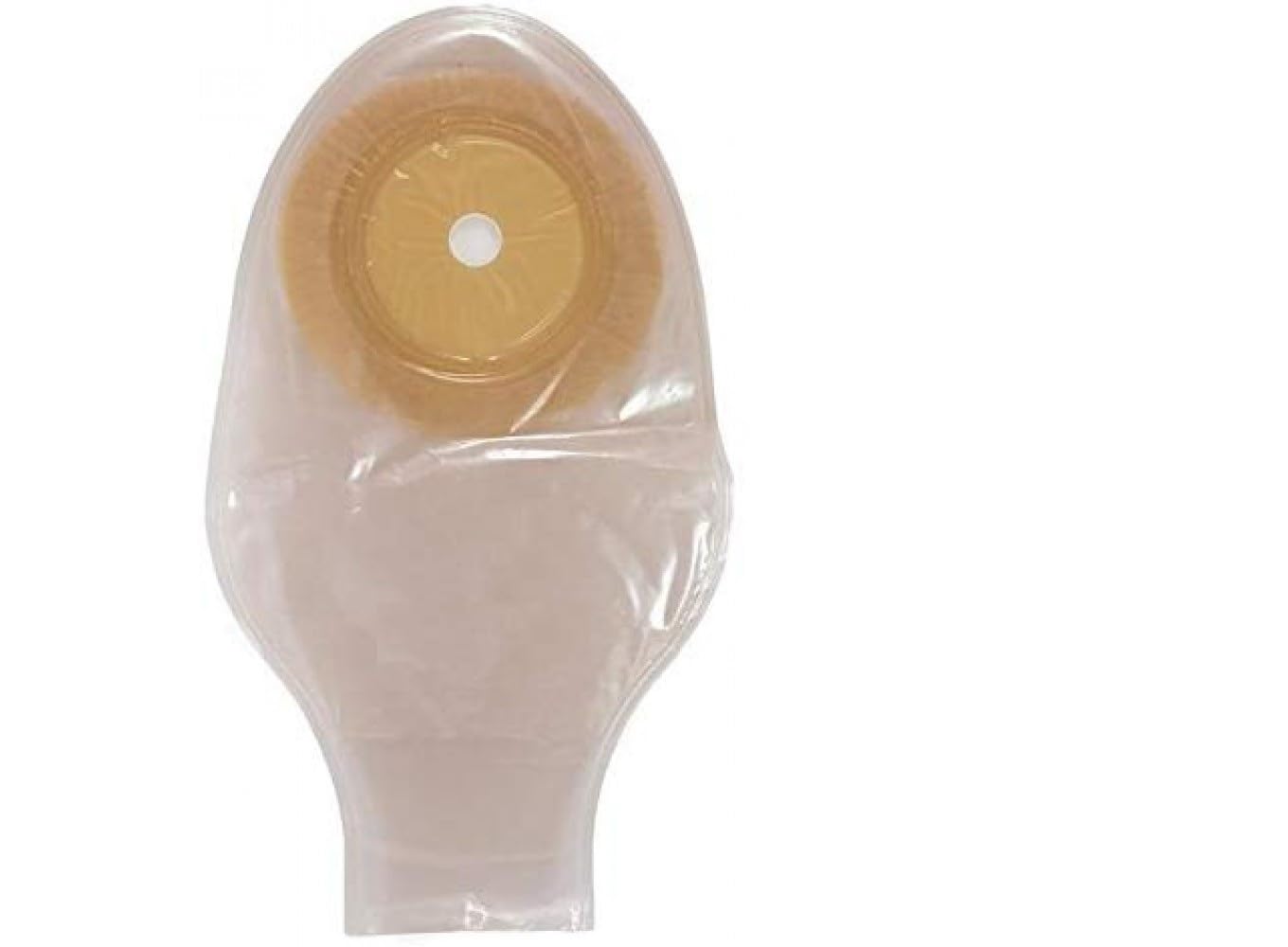 Med 1902 LC 2000 One Piece Transparent Colostomy Clamp Bag with extra 4 clamp