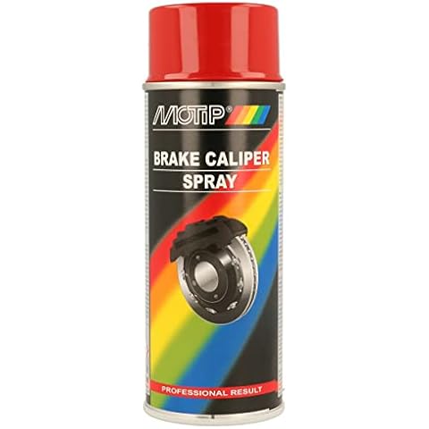 Motip M04098 Brake Caliper, 400 ml, Red Cover
