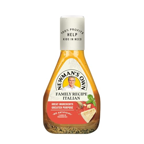 Image of Newman's Own Family Recipe Italian Salad Dressing, 16-oz. (Pack of 6)