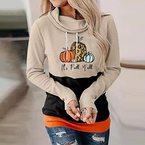 Moletom feminino com capuz para meninas, inverno, outono, manga comprida, gola redonda, festival grá