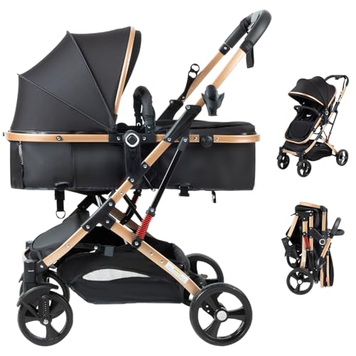 2-in-1 Baby Stroller Foldable Infant Carriage