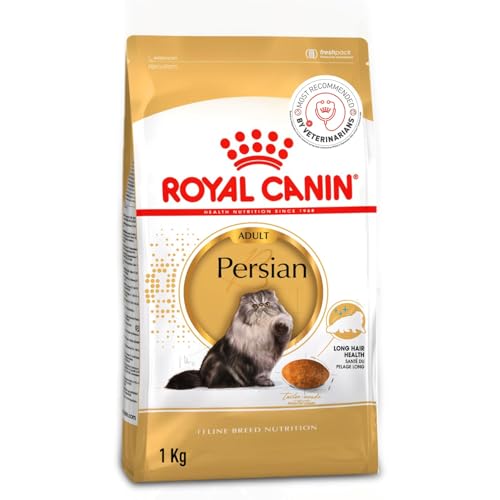 Image of Royal Canin Persian Adult Cat Food, 1 Kg, Dry Food, Supports Long Hair Health, Digestive Health, and Hairball Formation