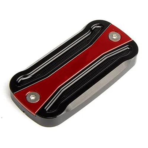 Tapa de depósito de freno delantero para moto Goldwing 1500 y 1800 en color negro y rojo