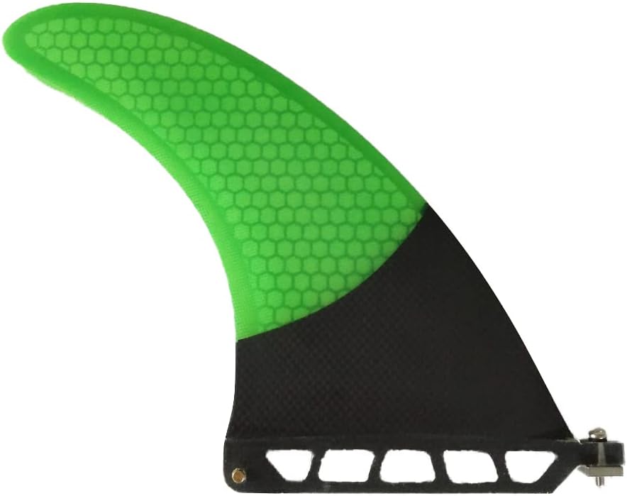 UP SURF Longboard Fins, Fiberglass+Honeycomb+Carbon, Professional Surfboard Fins