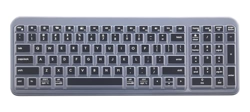 Protector de teclas de silicona para Logitech K250 y MK250 miniatura 4