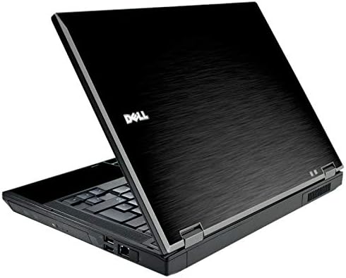 LidStyles Vinyl Protection Skin Kit Decal Sticker Compatible with Dell Latitude E5500 (Black) image 3